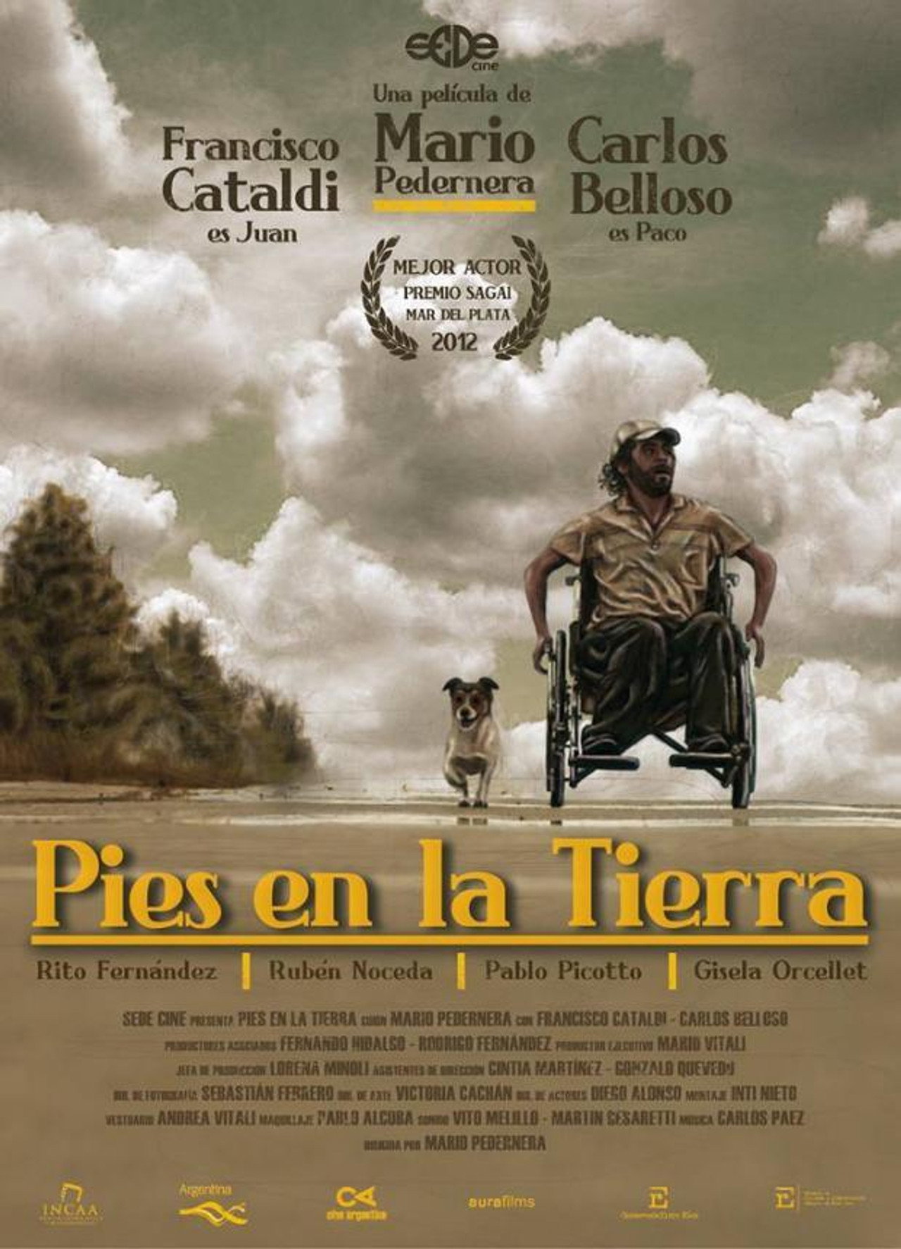 Pies en la tierra Backdrop