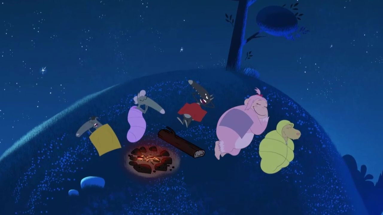 Loup — Le Loup qui voulait dormir à la belle étoile