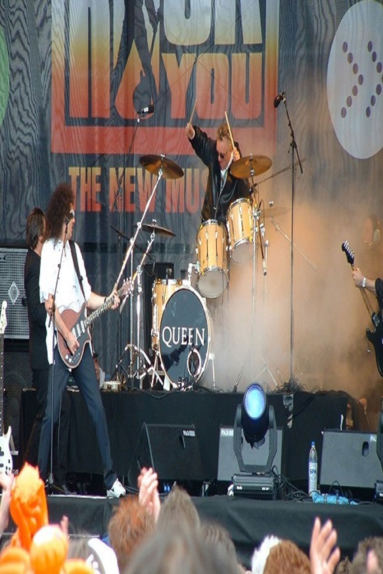 Queen: Live at the Museum Square Amsterdam Backdrop