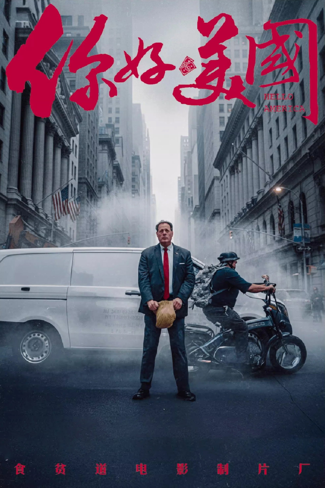 你好美国 filmaffisch