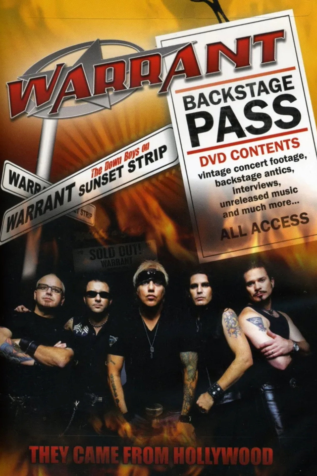 Warrant: They Came from Hollywood Backdrop