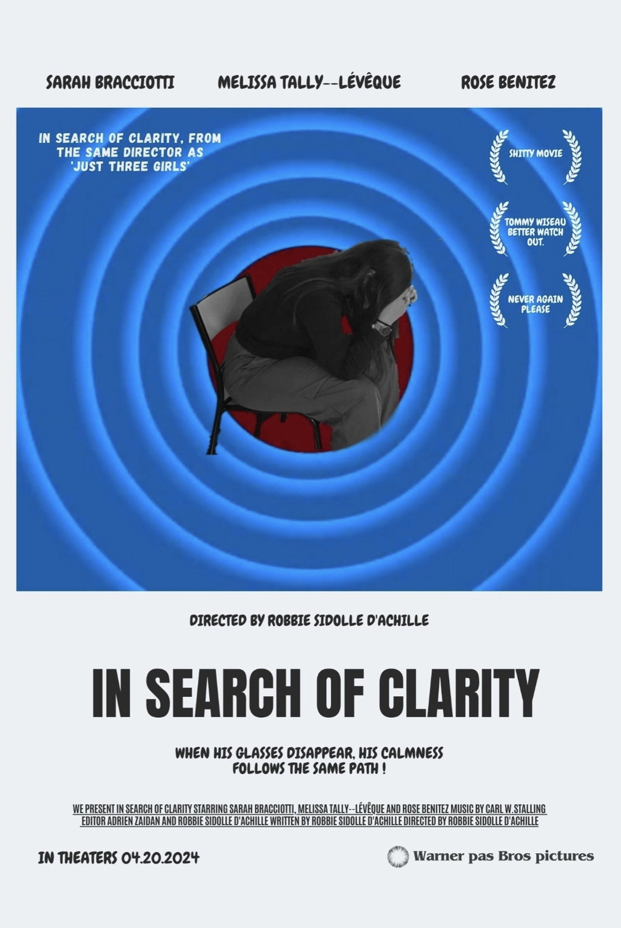 À la recherche de la clarté filmaffisch