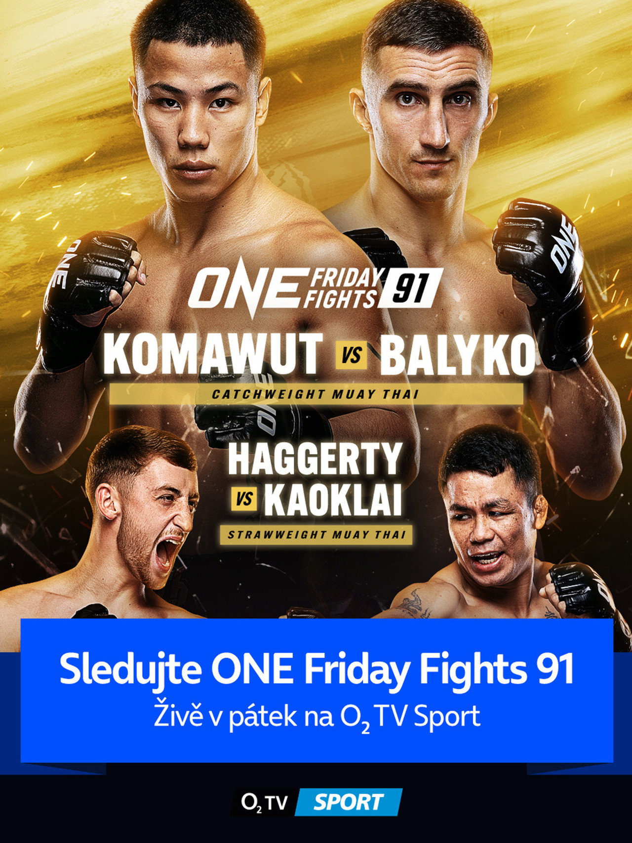 ONE Friday Fights 91: Komawut vs. Balyko filmaffisch