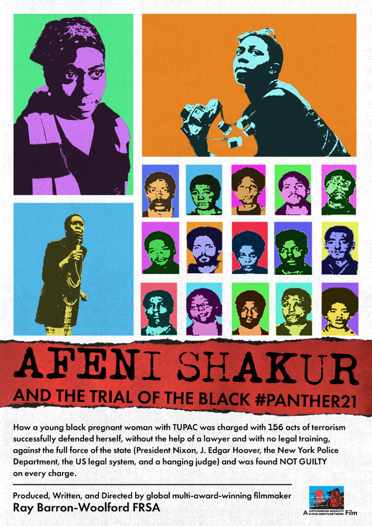 Afeni Shakur and the Trial of the Black Panther 21 filmaffisch