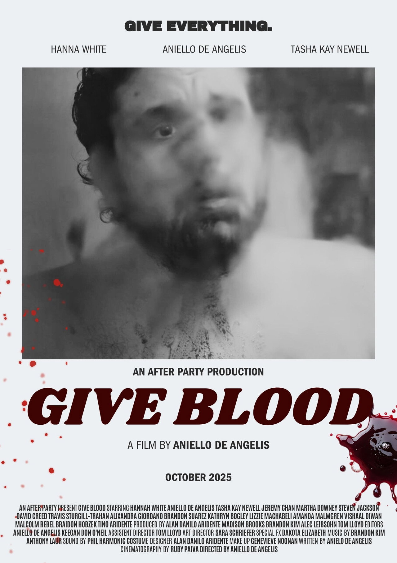 GIVE BLOOD Backdrop
