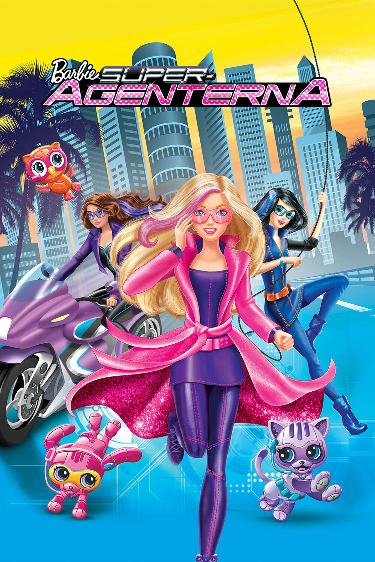 Barbie: Superagenterna filmaffisch