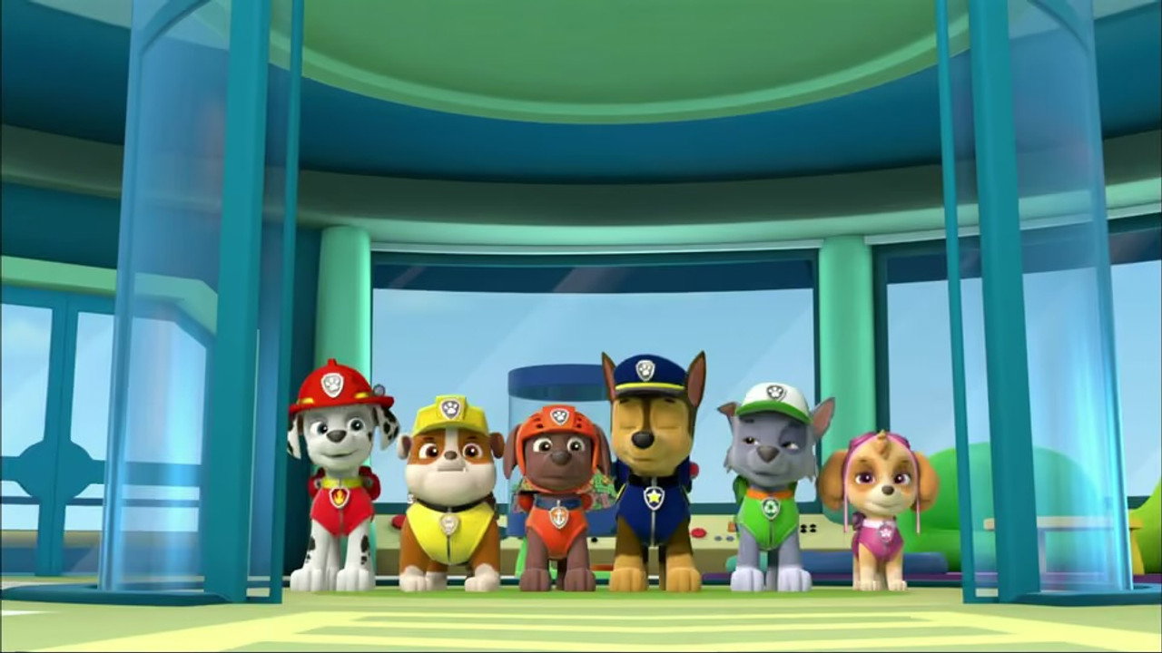 Pups Save a Train