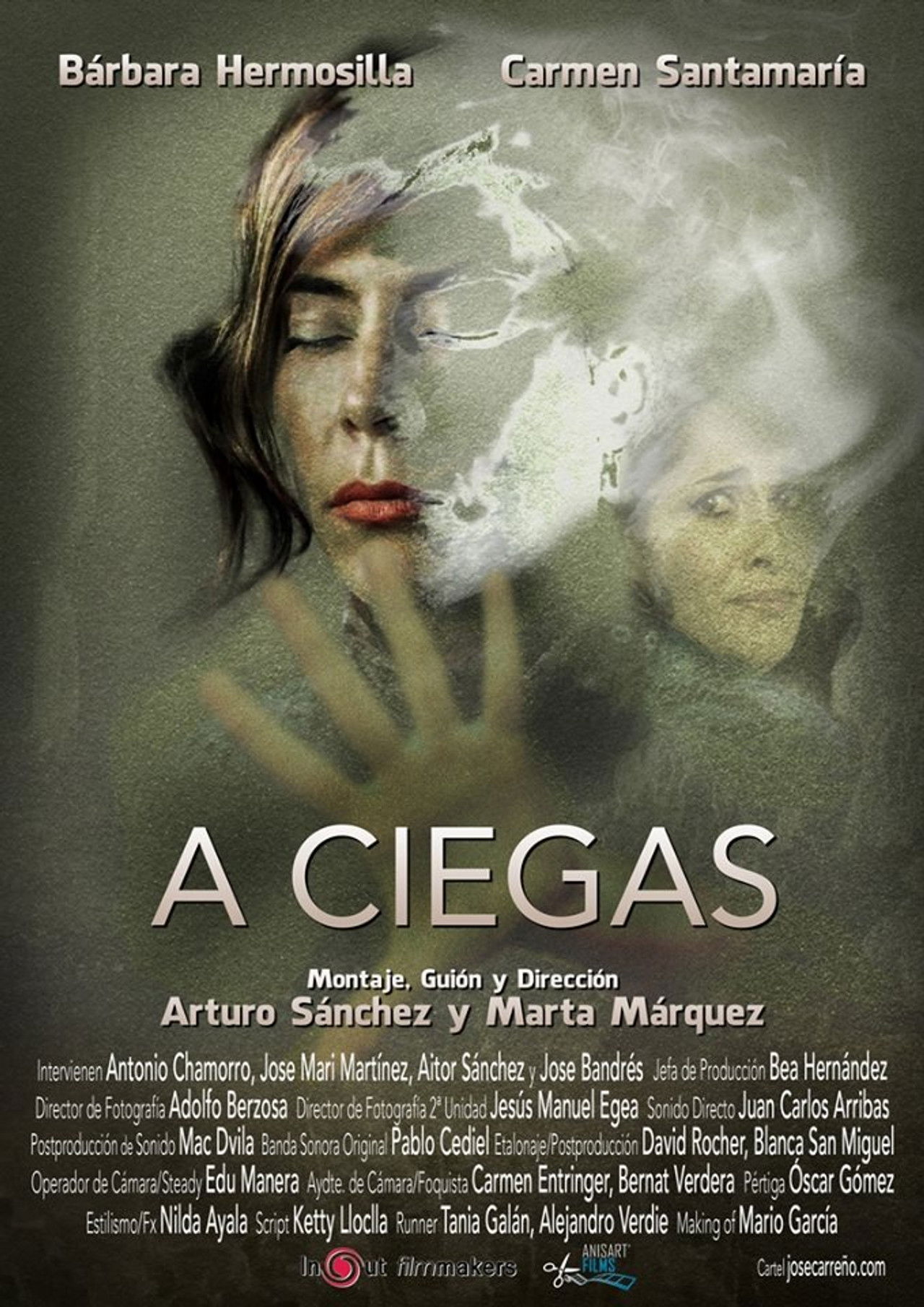 A ciegas Backdrop