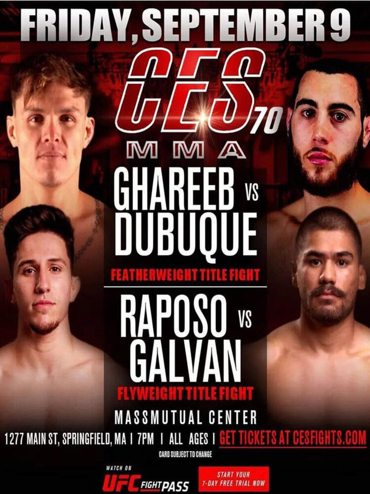 CES MMA 70 Backdrop