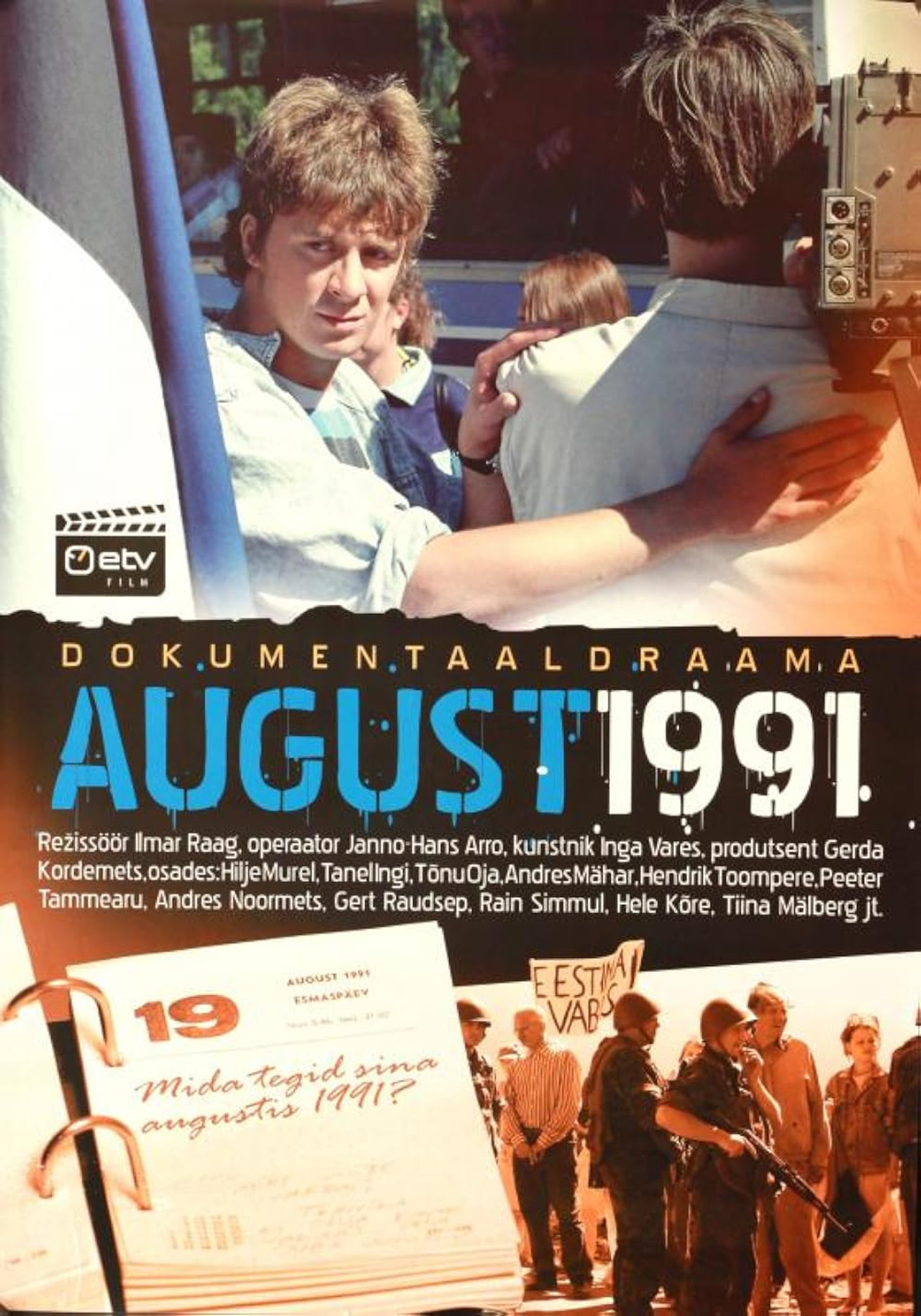 August 1991 poster