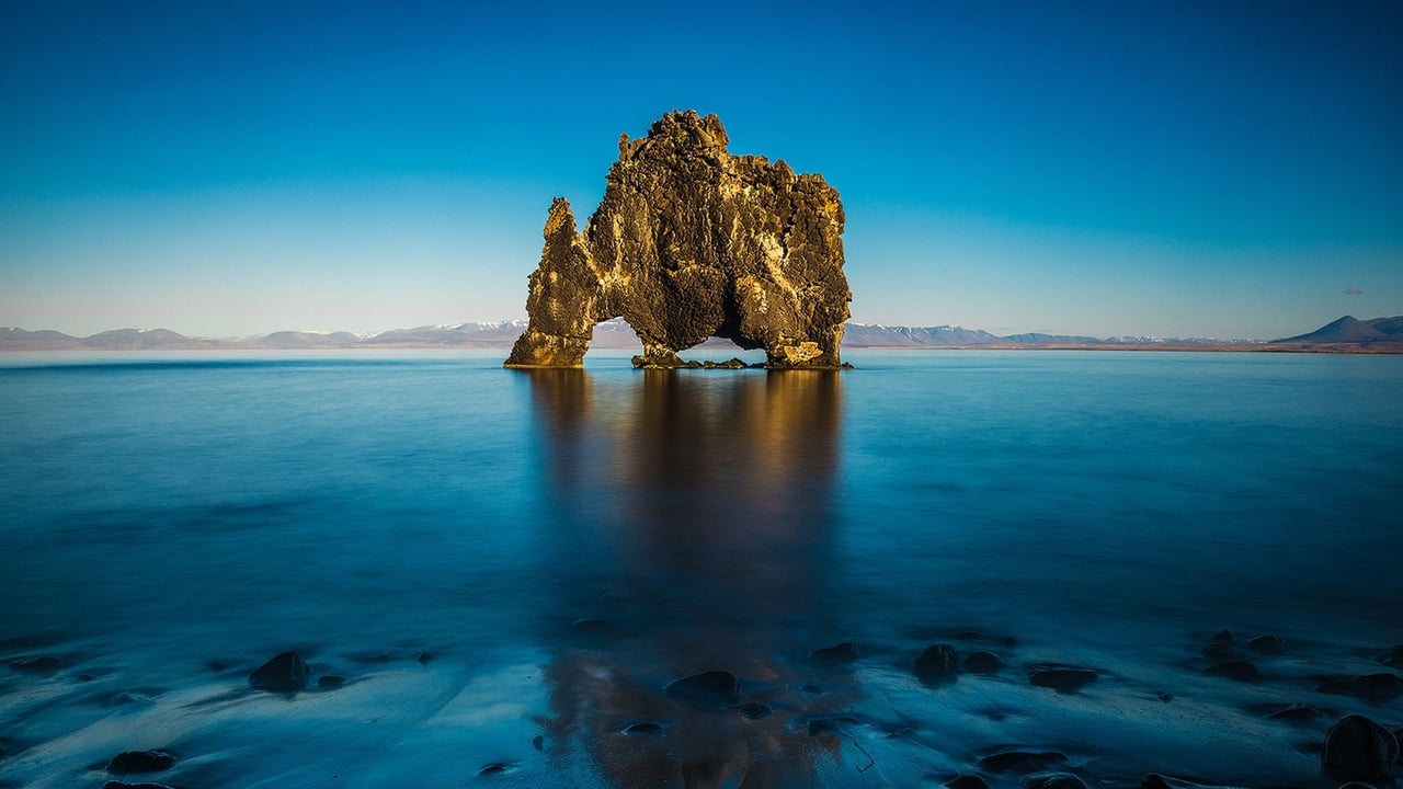 Reflections: Iceland background