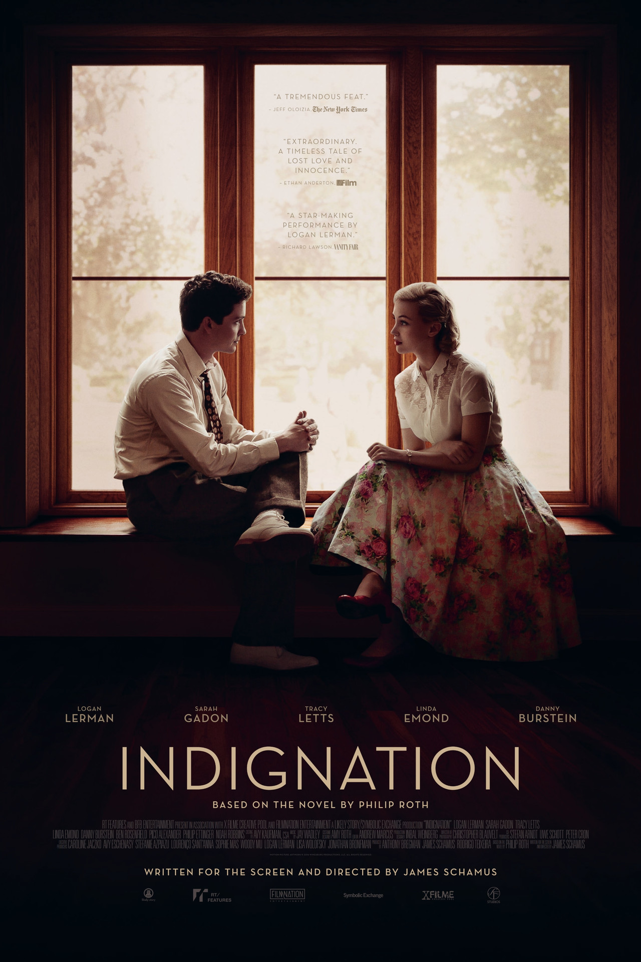 Indignation filmaffisch