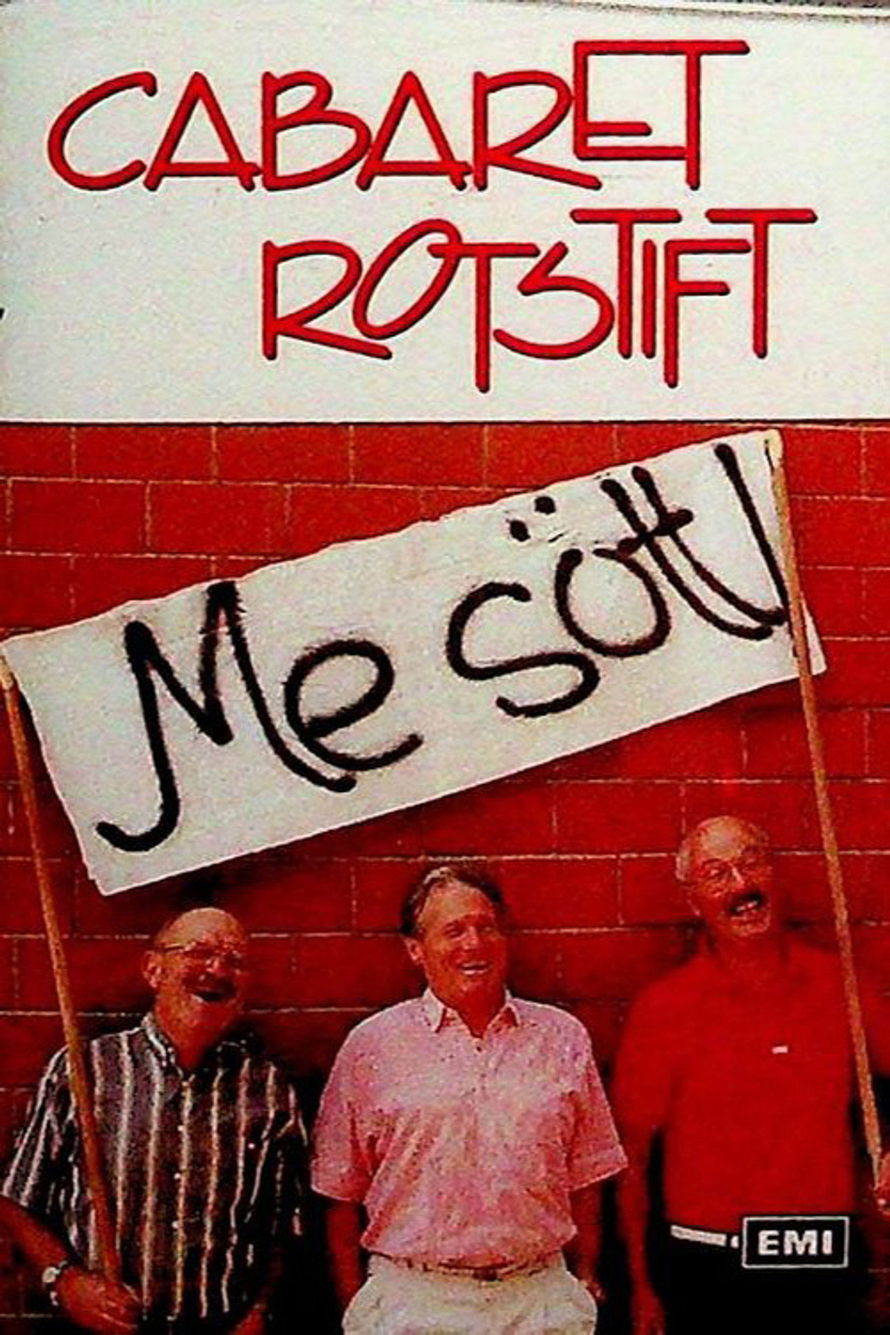 Cabaret Rotstift Me sött Backdrop