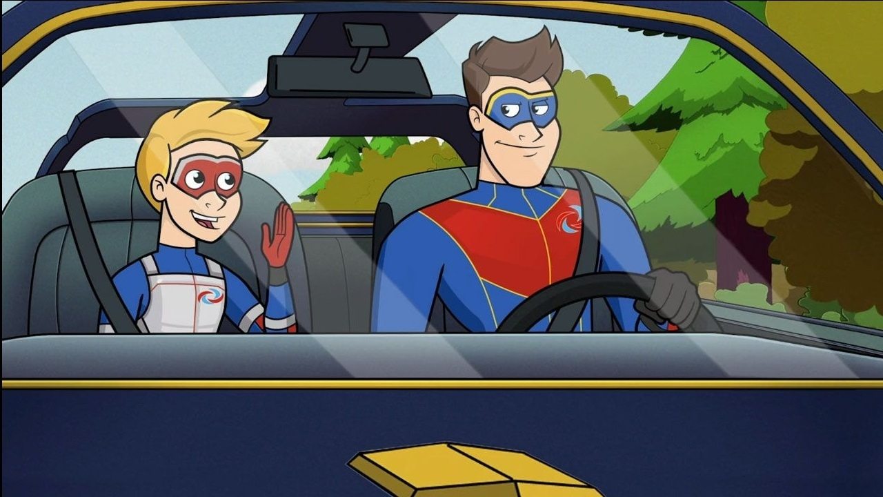 Las aventuras de Kid Danger background