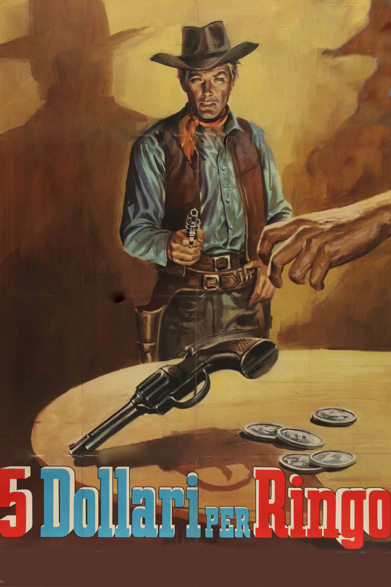 Cinque dollari per Ringo filmaffisch