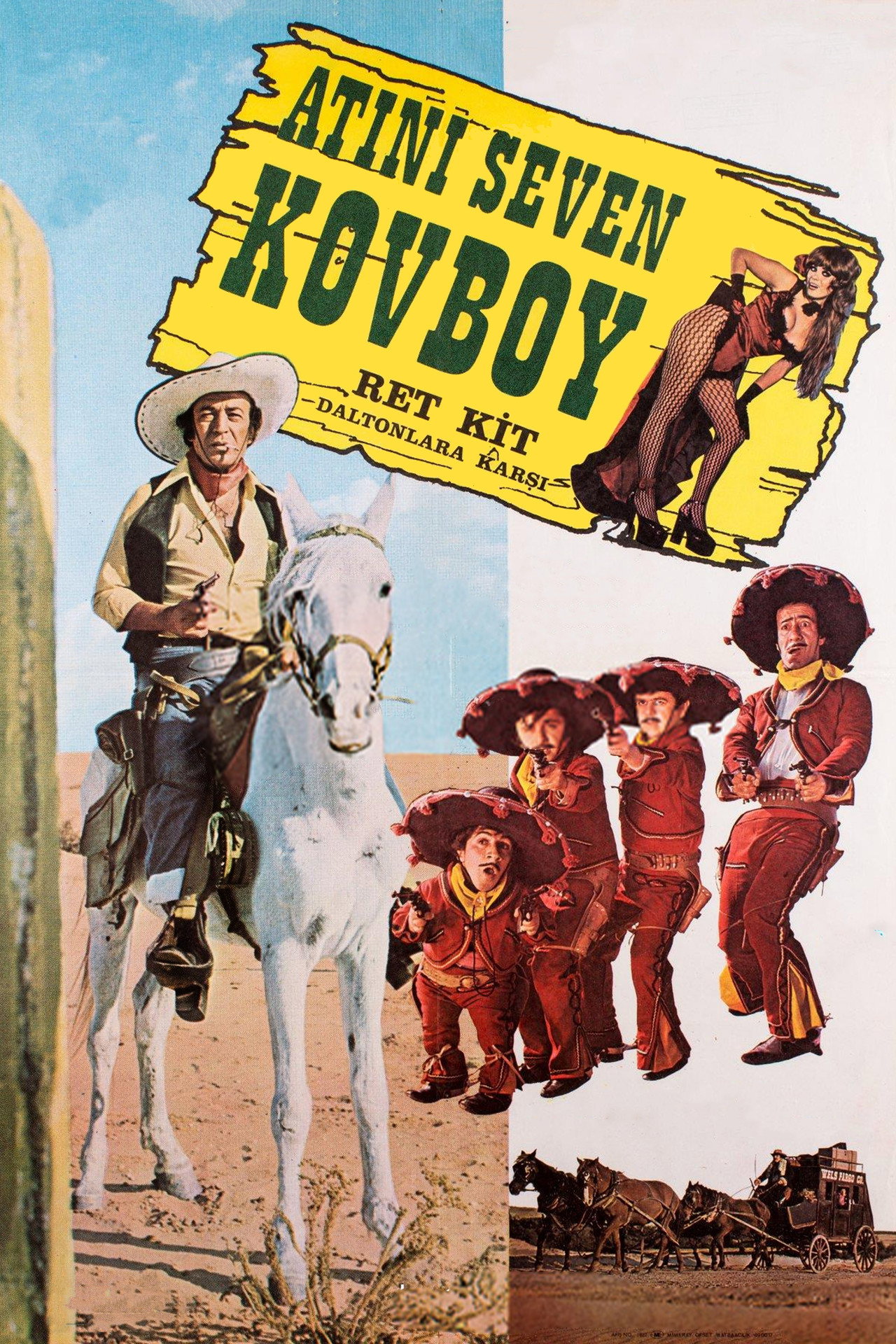 Atını Seven Kovboy filmaffisch