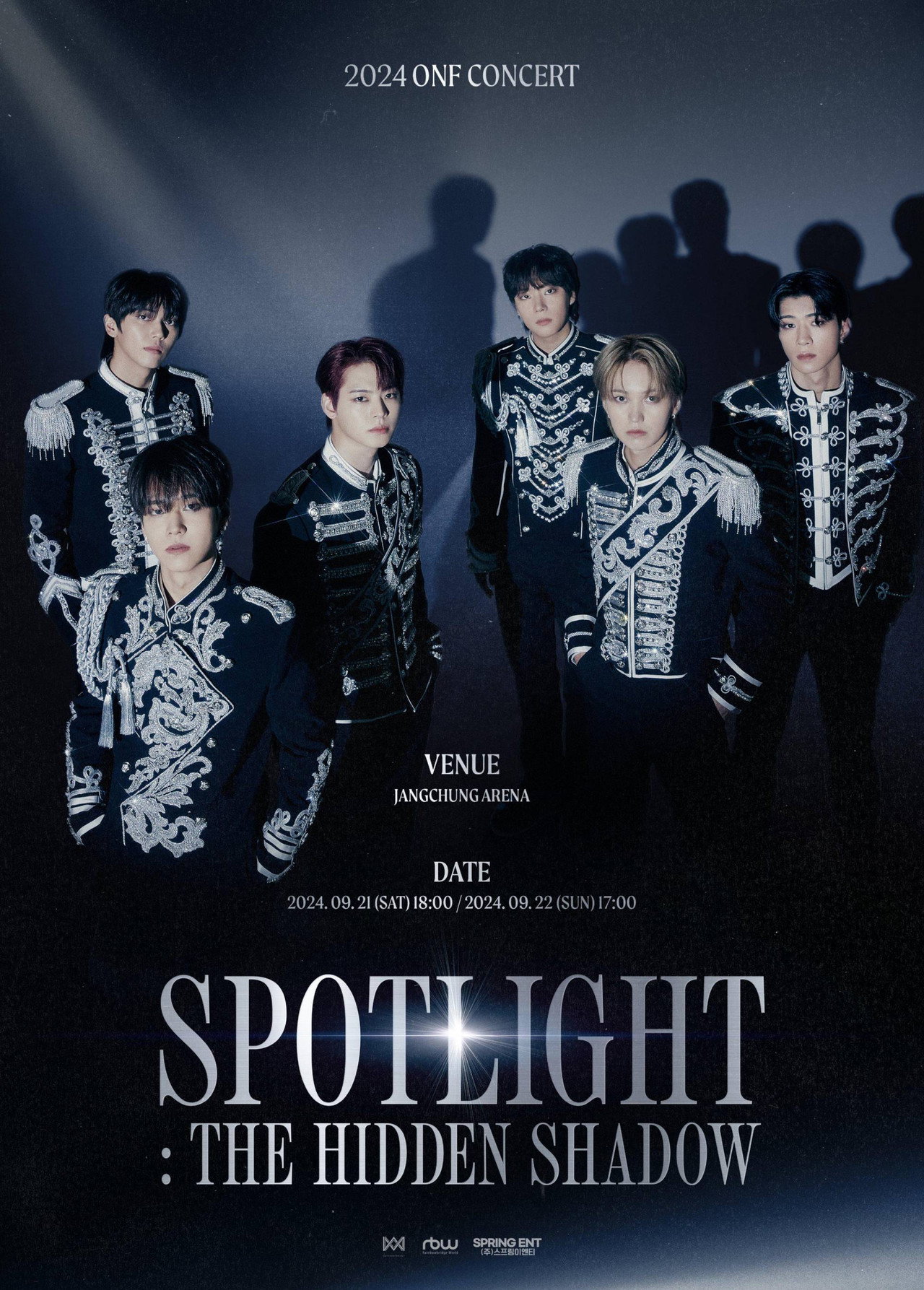 온앤오프(ONF) CONCERT [SPOTLIGHT:THE HIDDEN SHADOW] NIGHT 2 filmaffisch