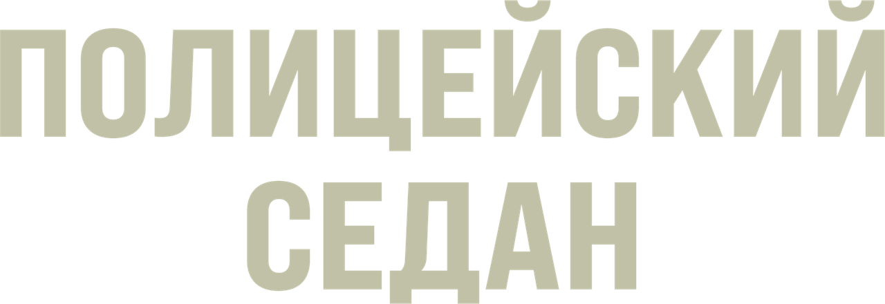 Полицейский седан