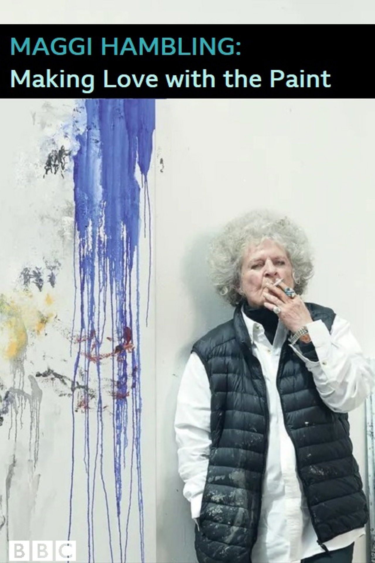 Maggi Hambling: Making Love with the Paint Backdrop