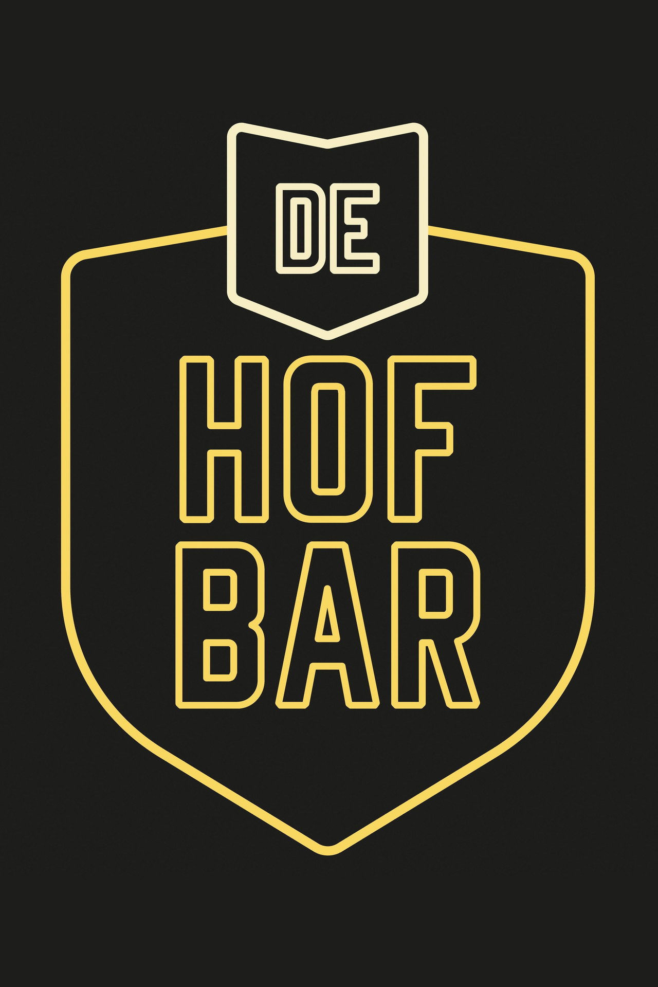 De Hofbar affisch