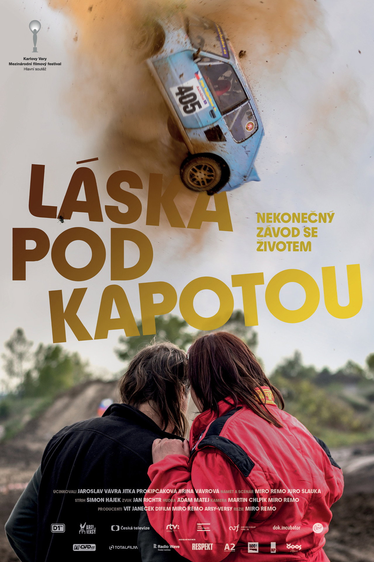 Láska pod kapotou filmaffisch