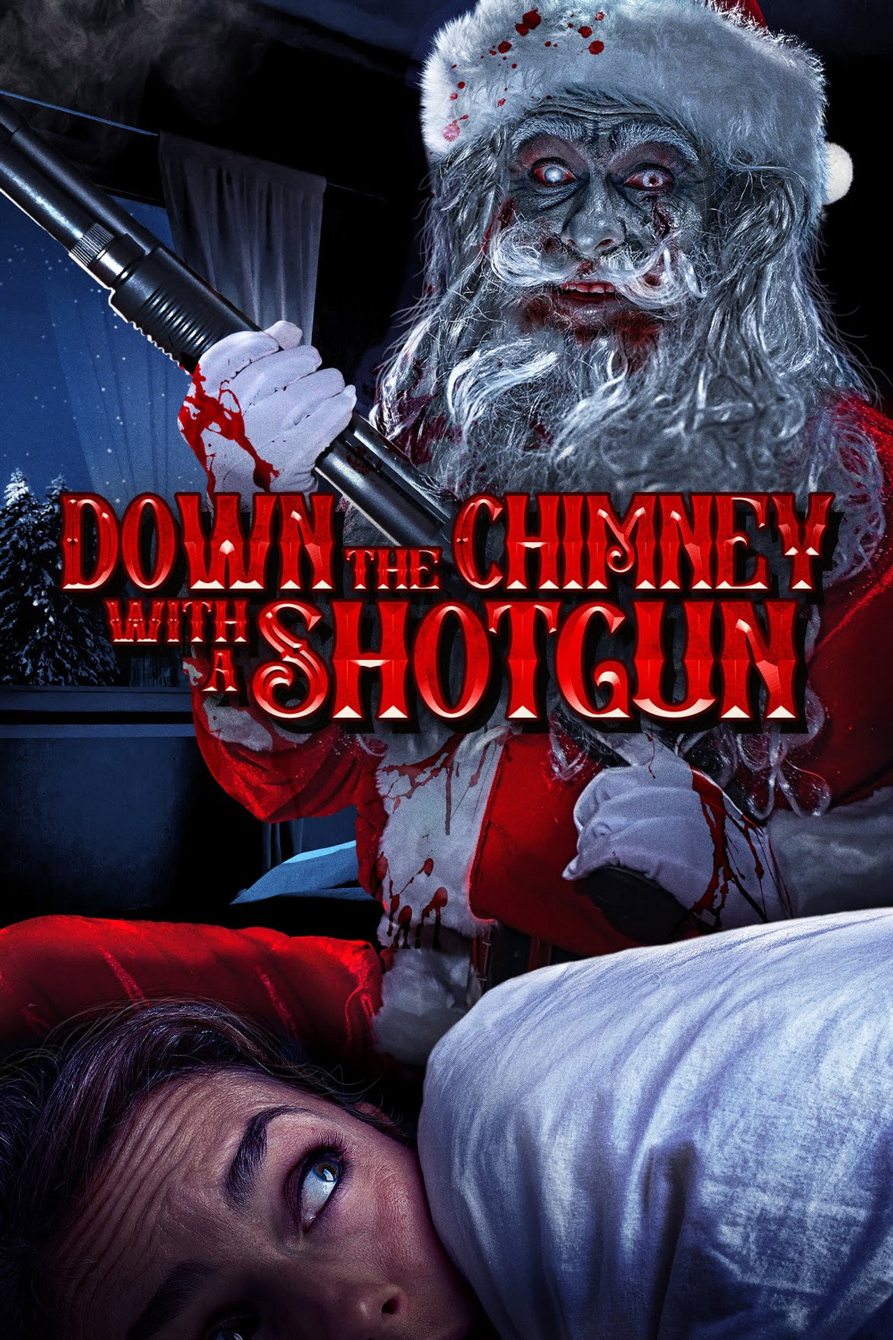 Down the Chimney with a Shotgun filmaffisch