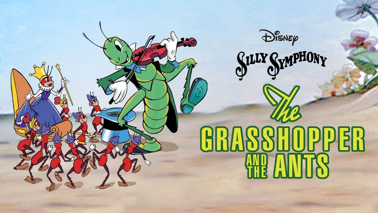 The Grasshopper and the Ants background