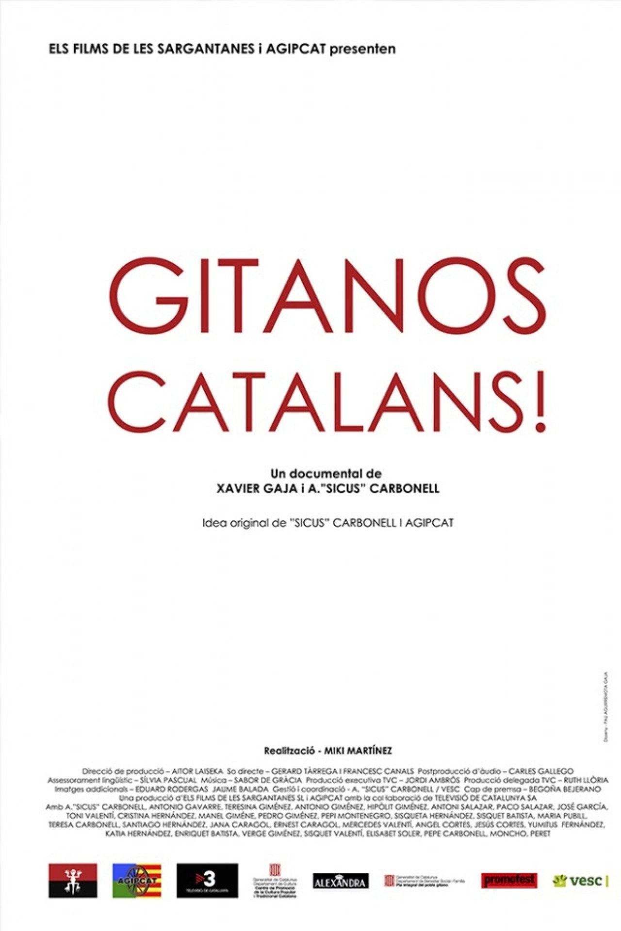 Gitanos catalans! filmaffisch