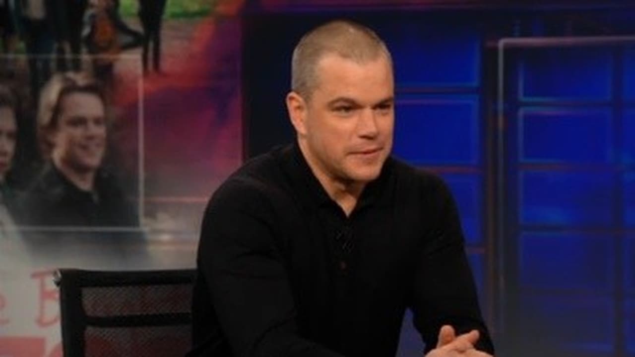 The Daily Show - Season 17 Episode 36 : Matt Damon