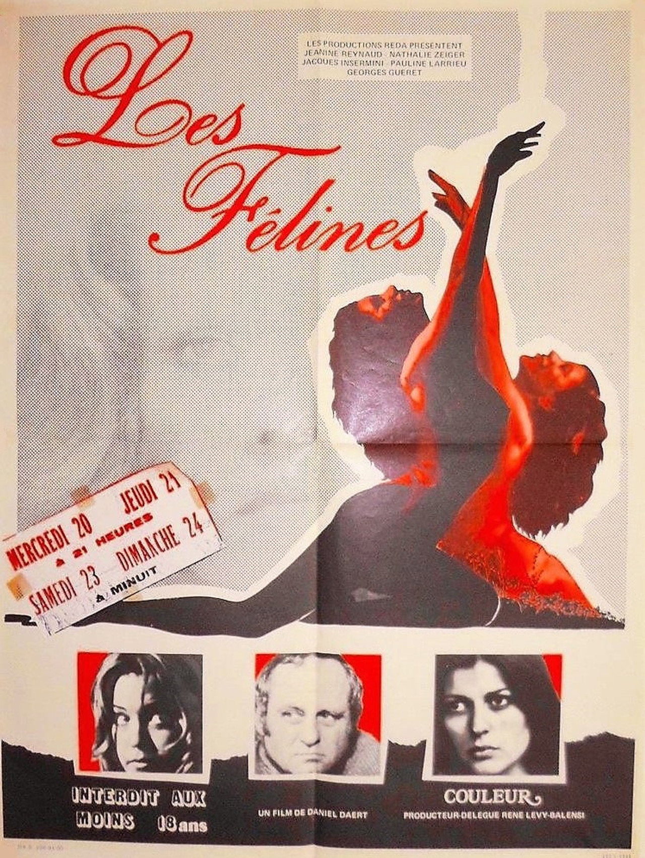 Les Félines filmaffisch