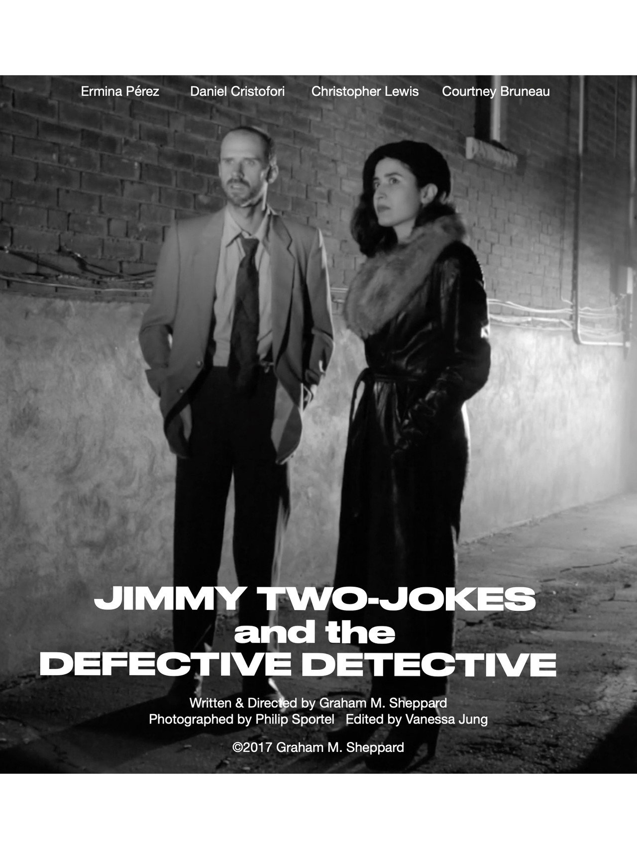 Jimmy Two-Jokes and the Defective Detective filmaffisch