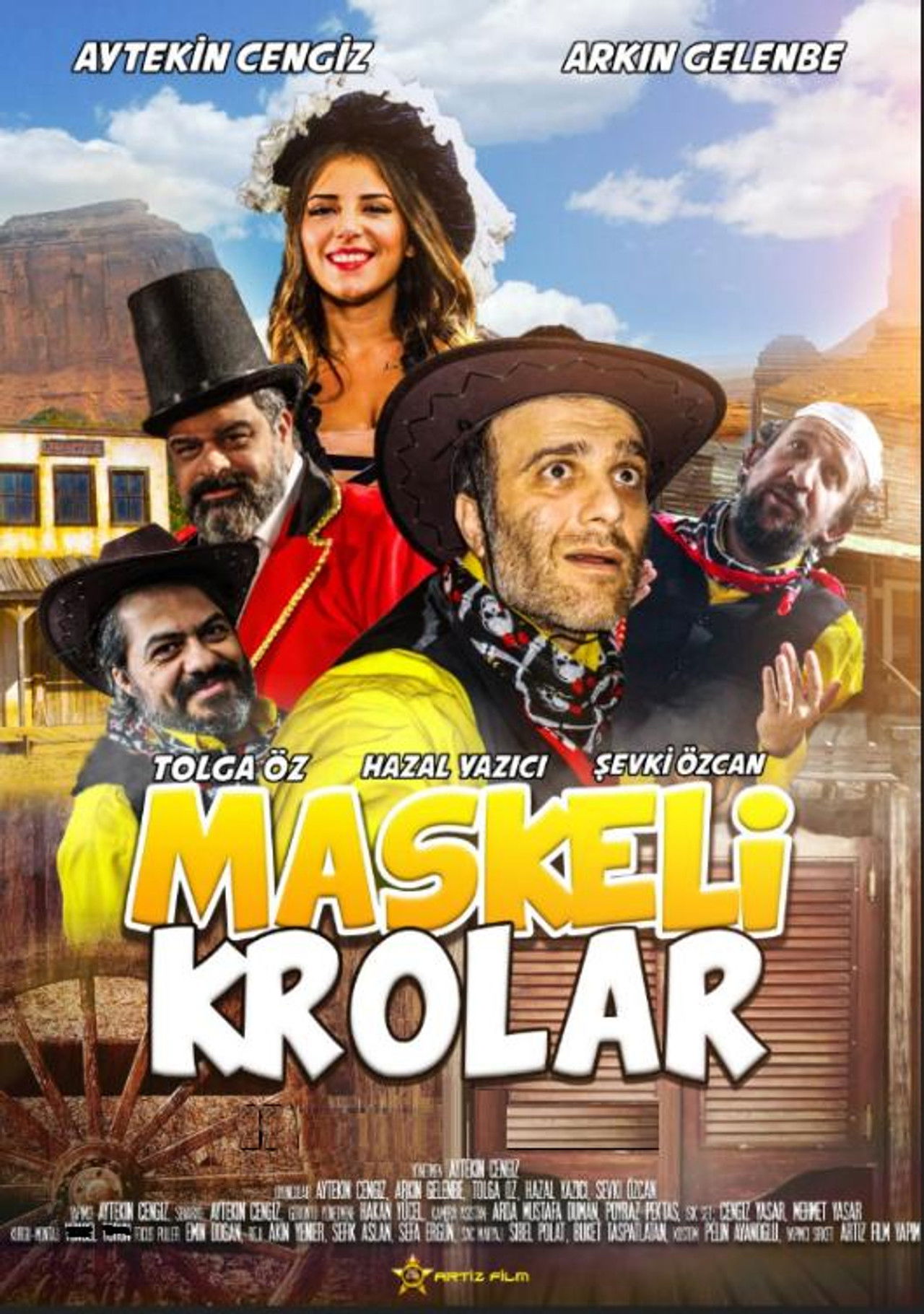 Maskeli Krolar Backdrop