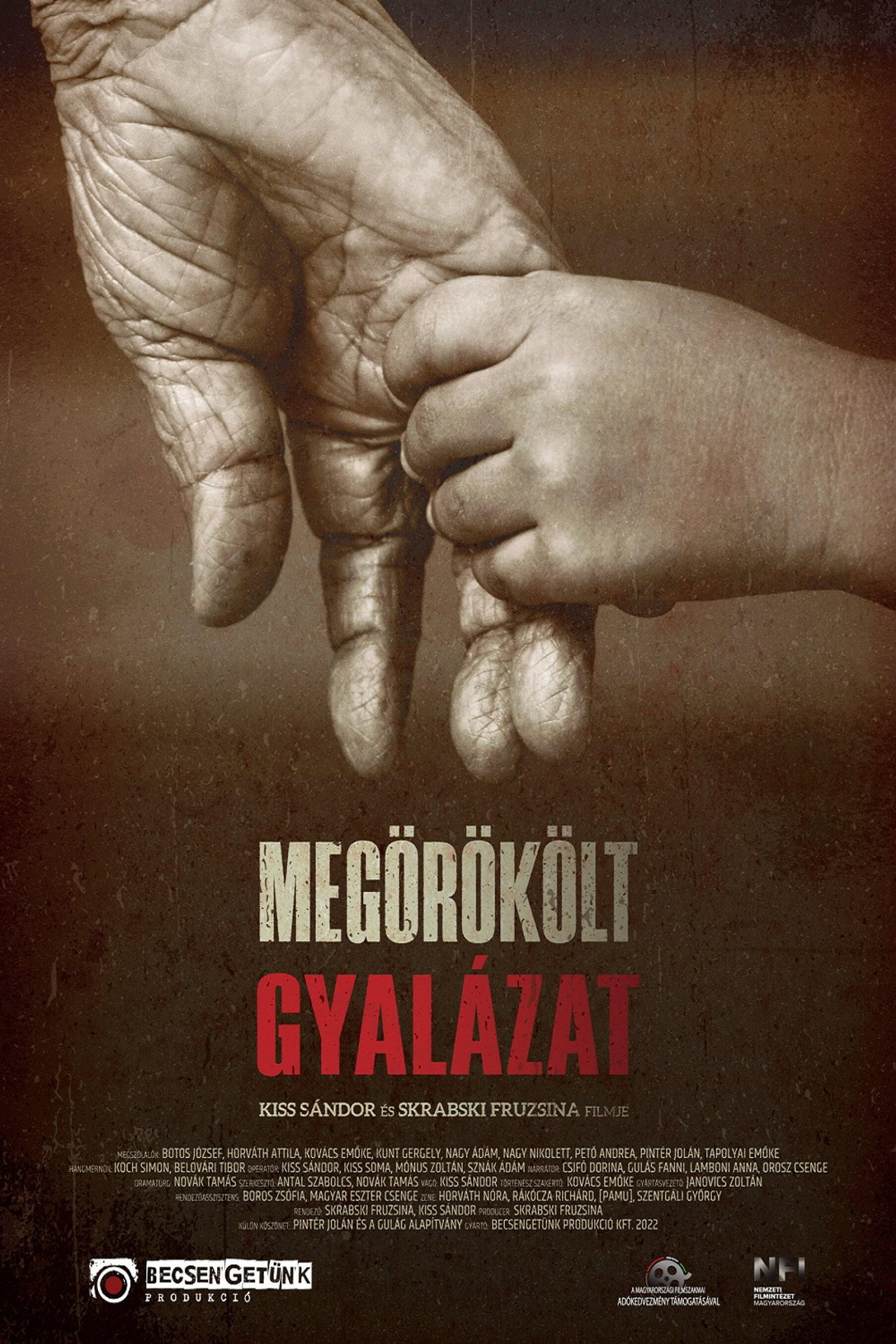 Megörökölt gyalázat filmaffisch