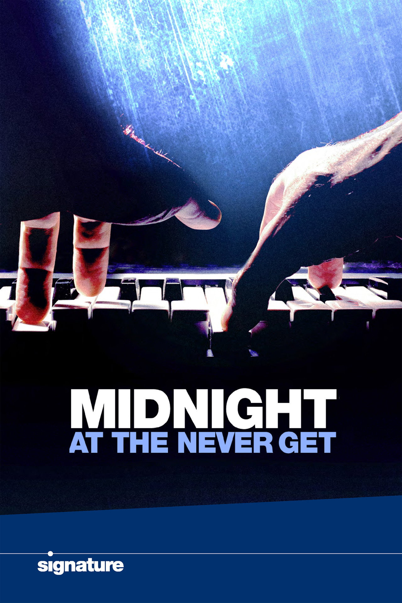 Banner Midnight at the Never Get