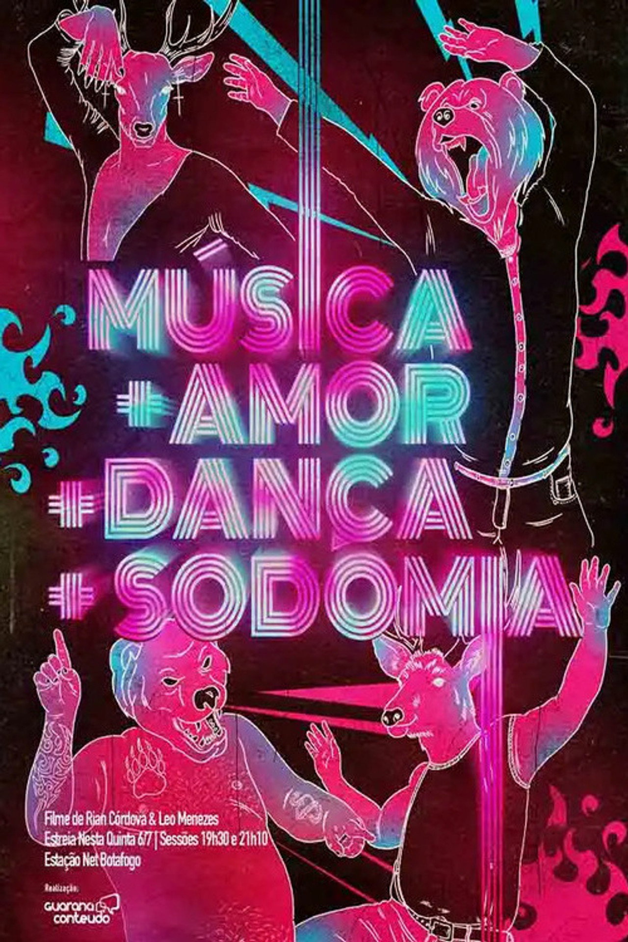 Música+Amor+Dança+Sodomia filmaffisch