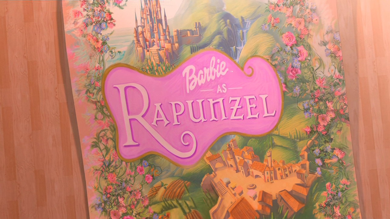 Barbie as Rapunzel background 52