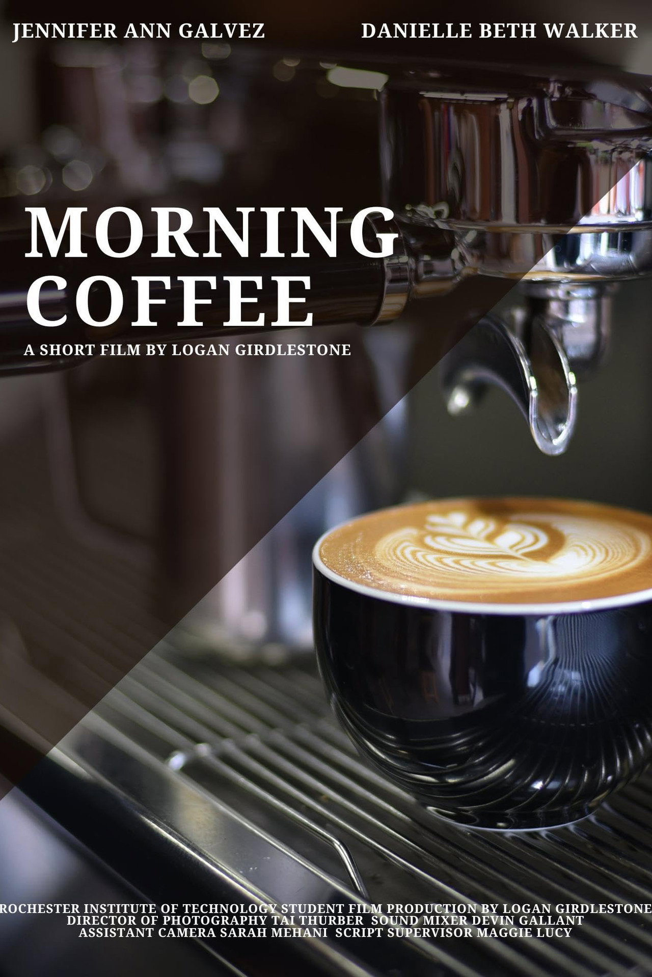 Morning Coffee Backdrop