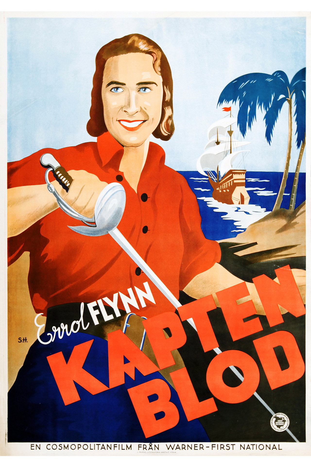 Kapten Blod filmaffisch
