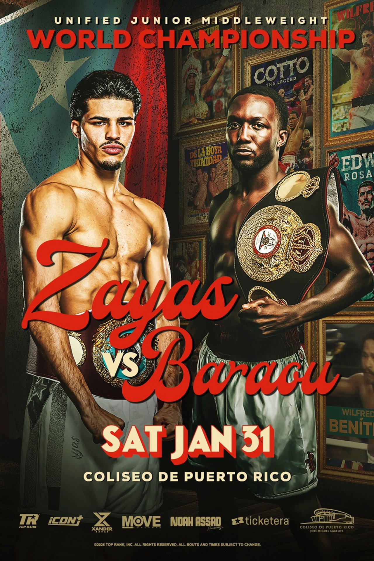 Xander Zayas vs. Abass Baraou filmaffisch