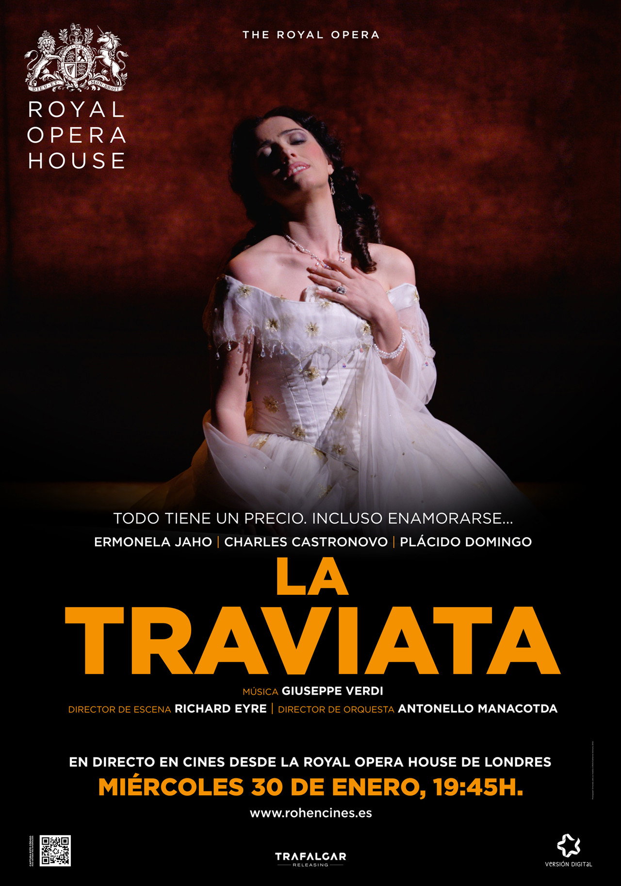 Royal Opera House: La Traviata filmaffisch