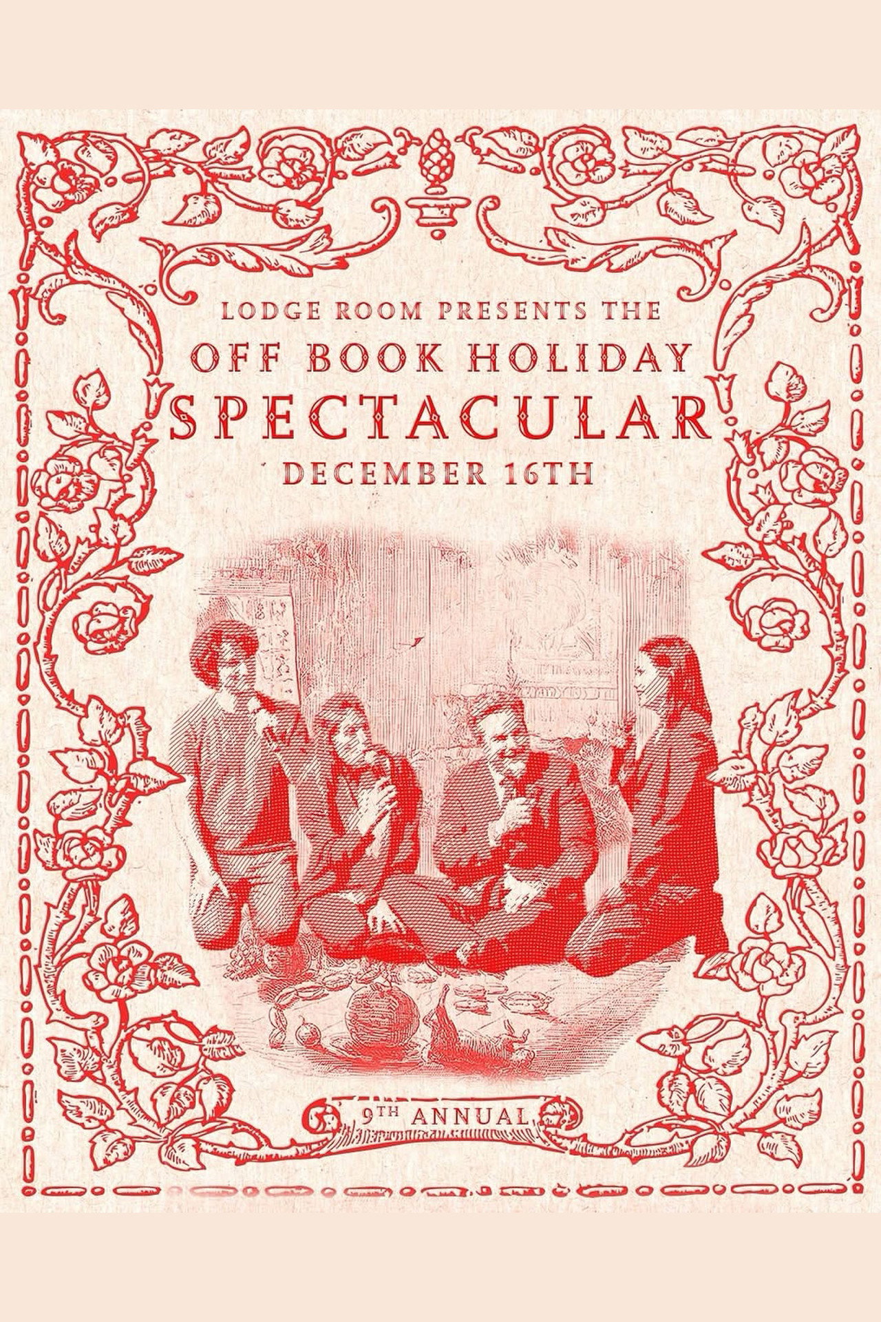 Off Book: The Improvised Holiday Musical - The Tale of Moby Wick Backdrop