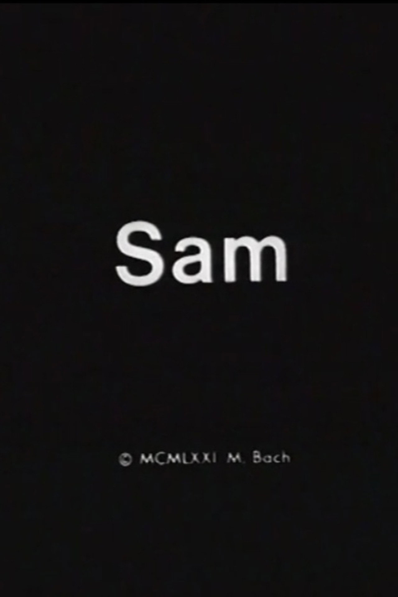 Sam Backdrop