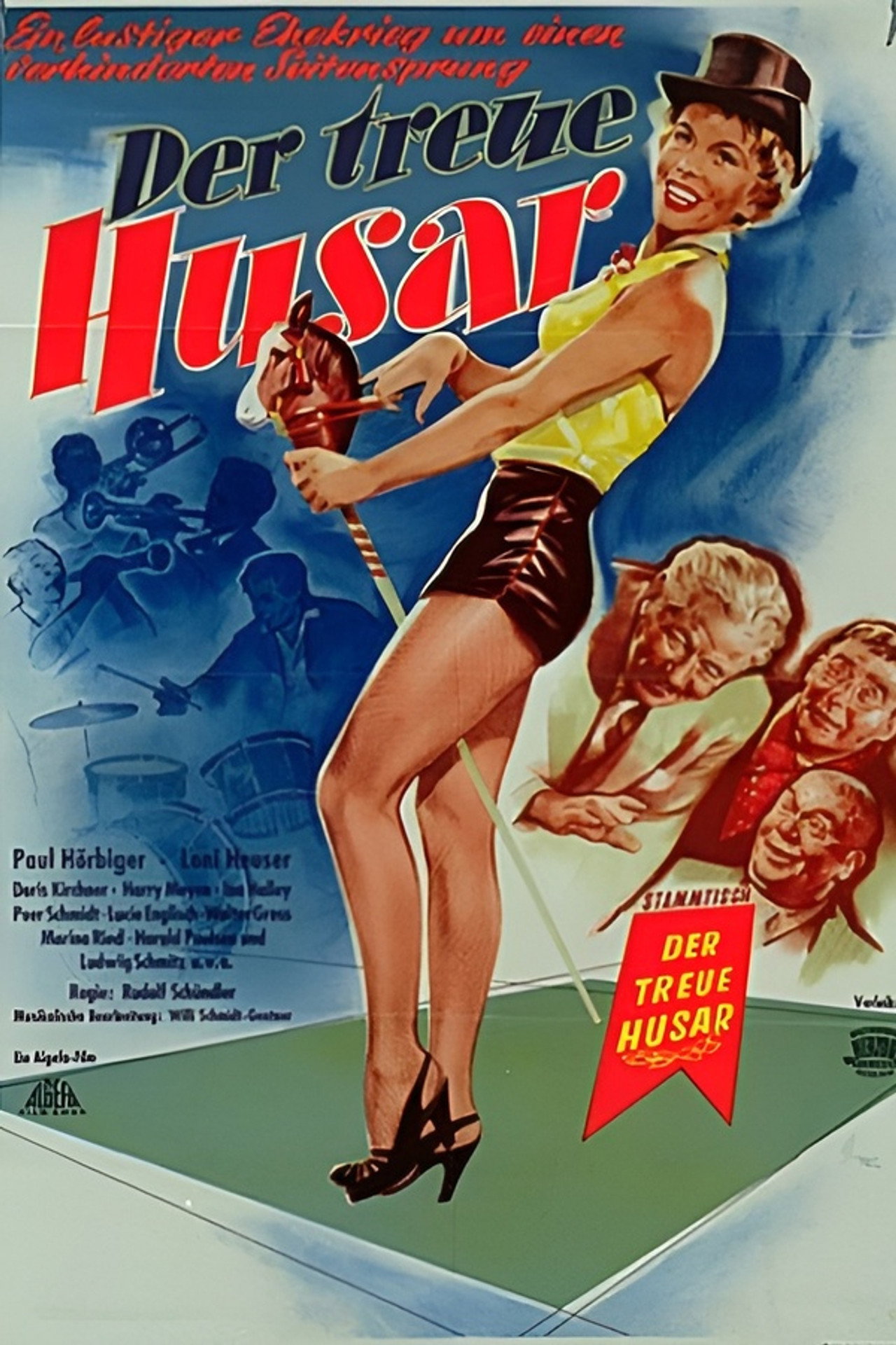 Der treue Husar filmaffisch