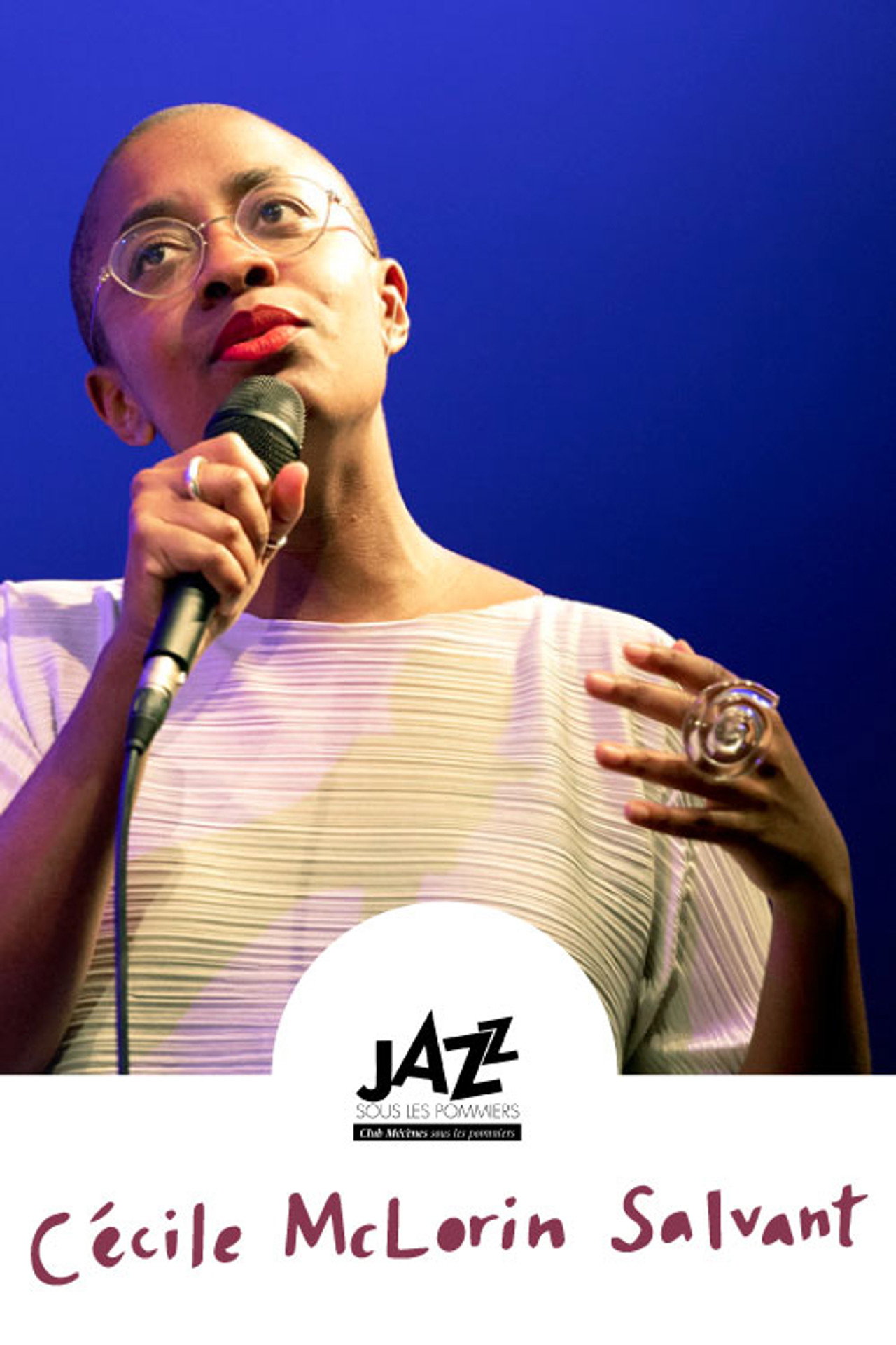 Cécile McLorin Salvant à Jazz Sous les Pommiers filmaffisch
