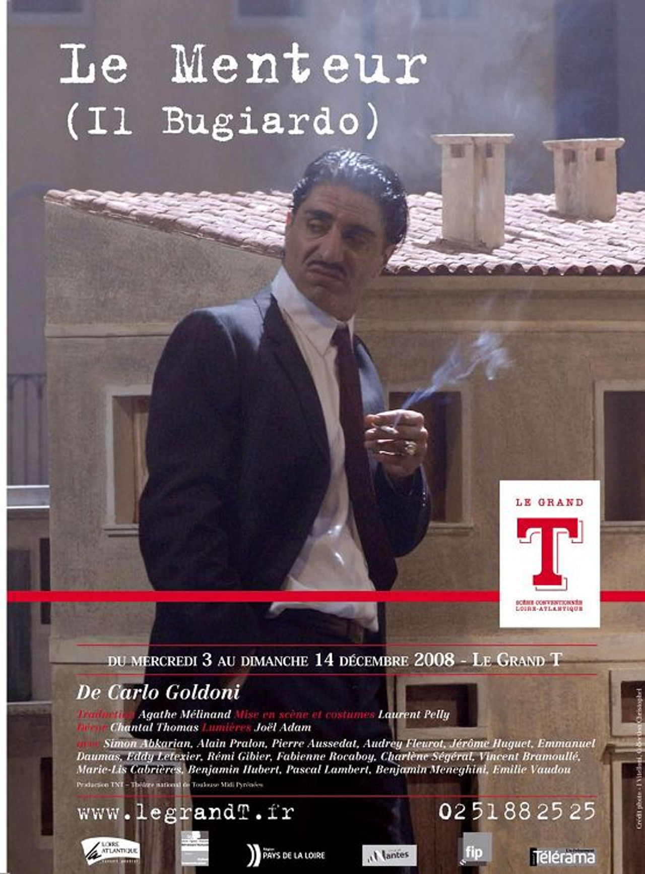 Le Menteur : La Pièce ! Backdrop