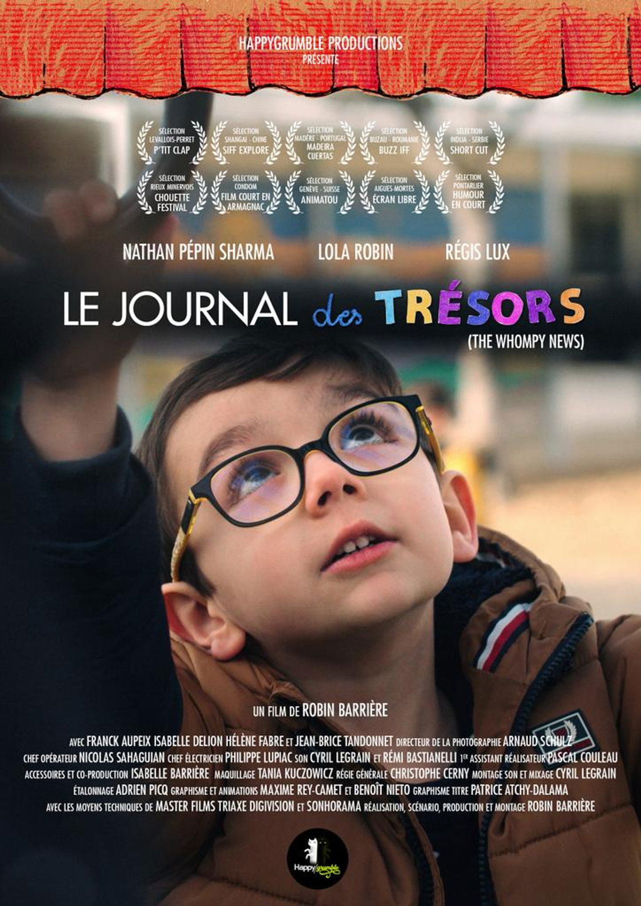 La journal des Trésors Backdrop