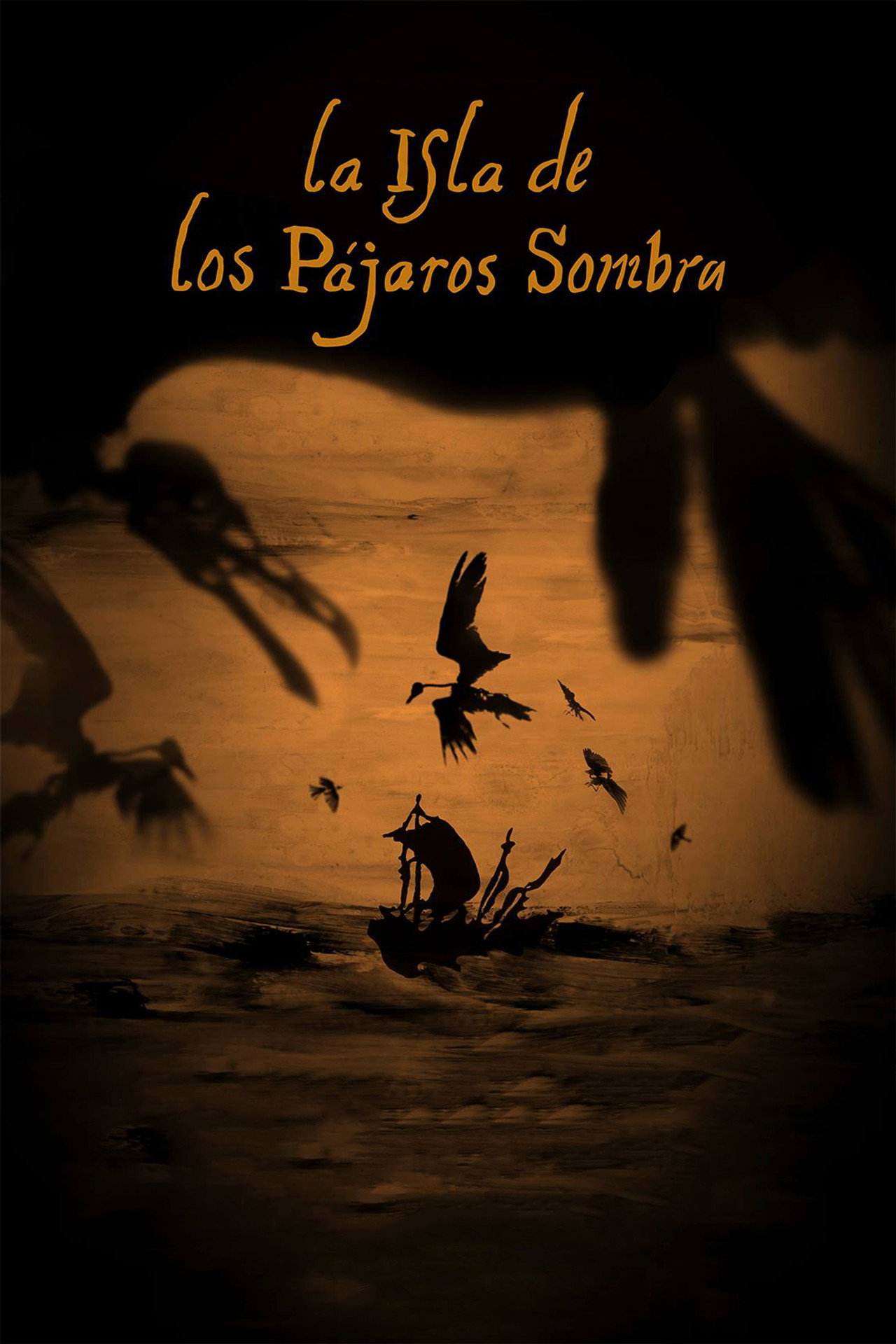 La Isla de los Pájaros Sombra Backdrop