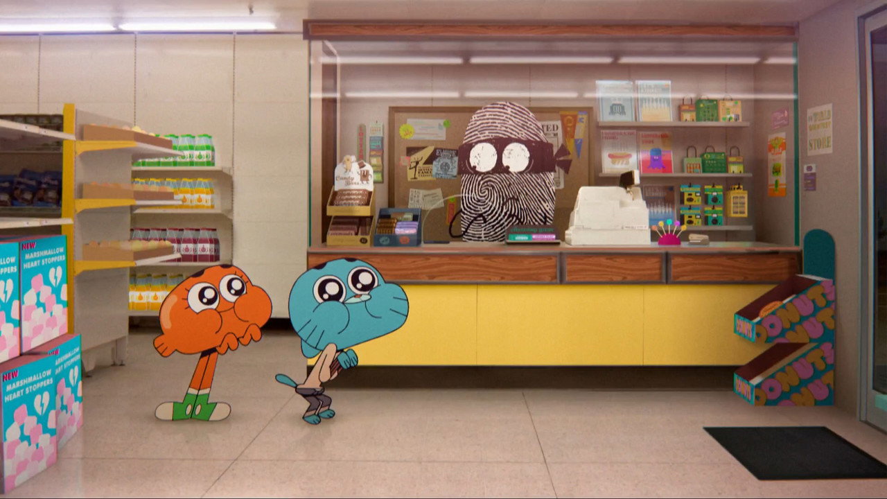 O Incrível Mundo de Gumball backdrop