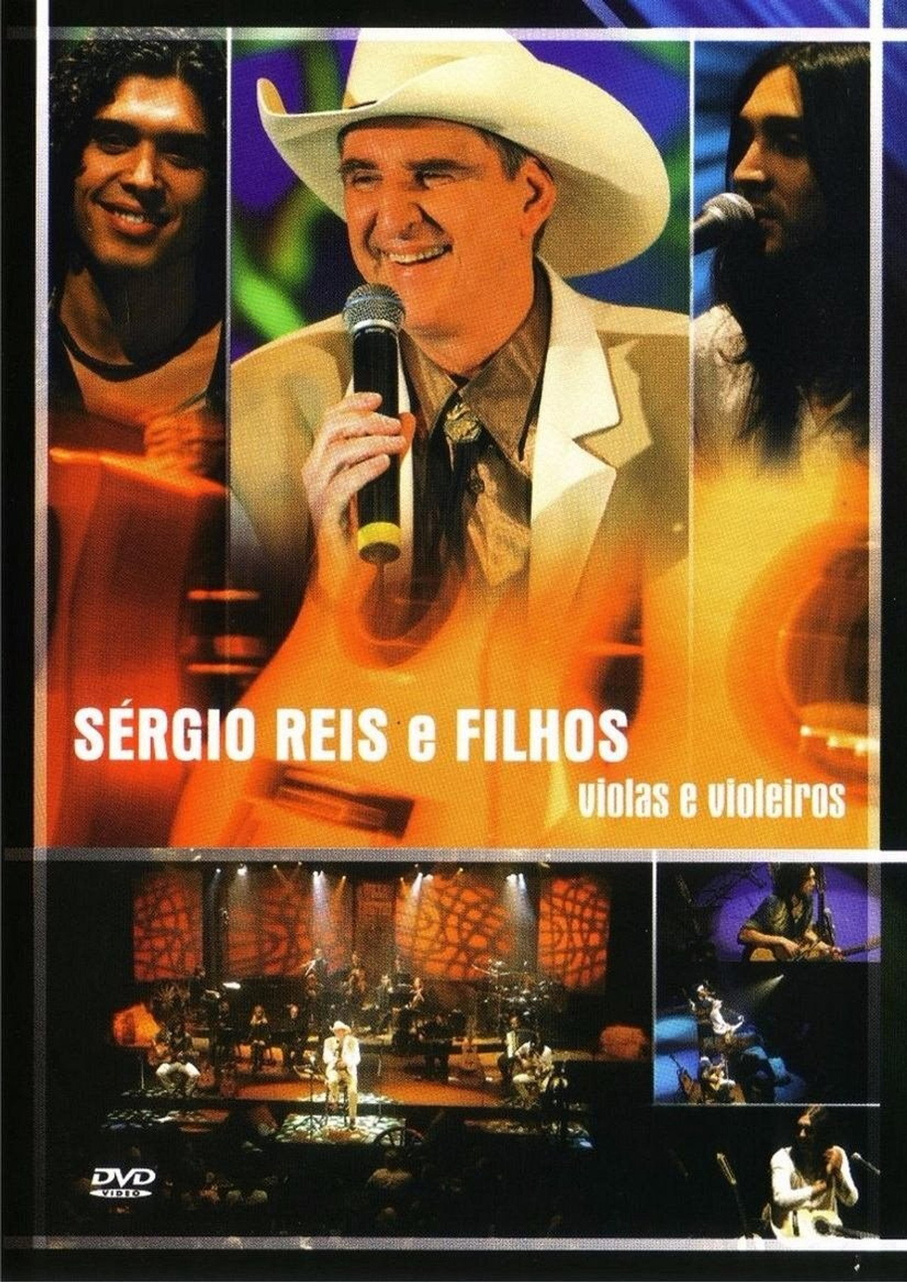 Sérgio Reis e Filhos - Violas e Violeiros Backdrop