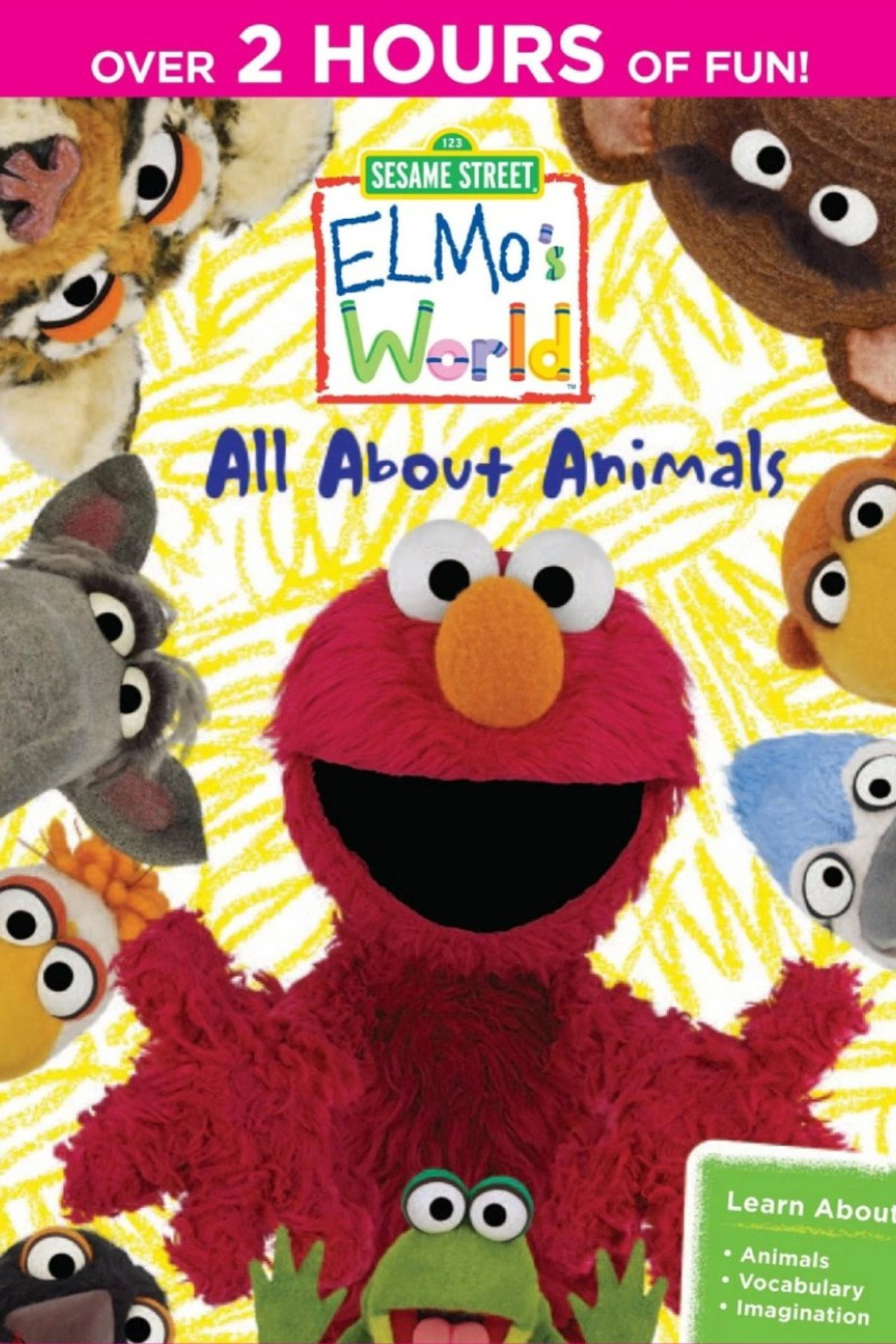 Sesame Street: Elmo's World: All About Animals Backdrop